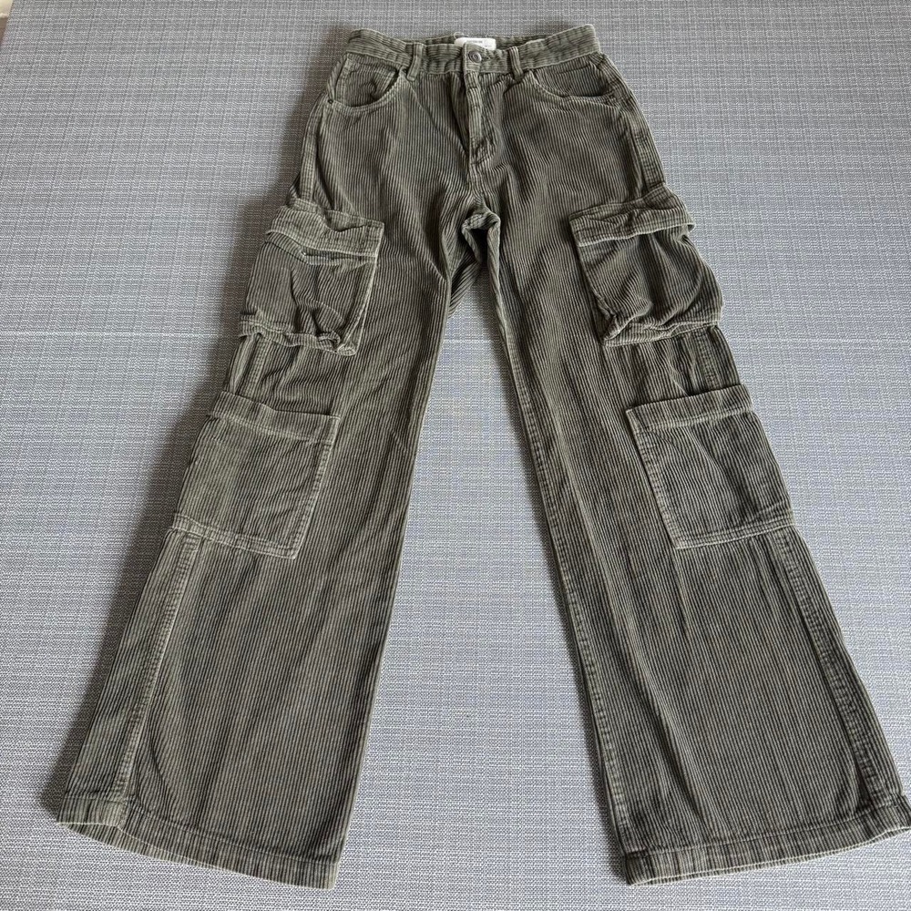 Cotton On Cord Cargo Jeans Corduroy Pants Size 2